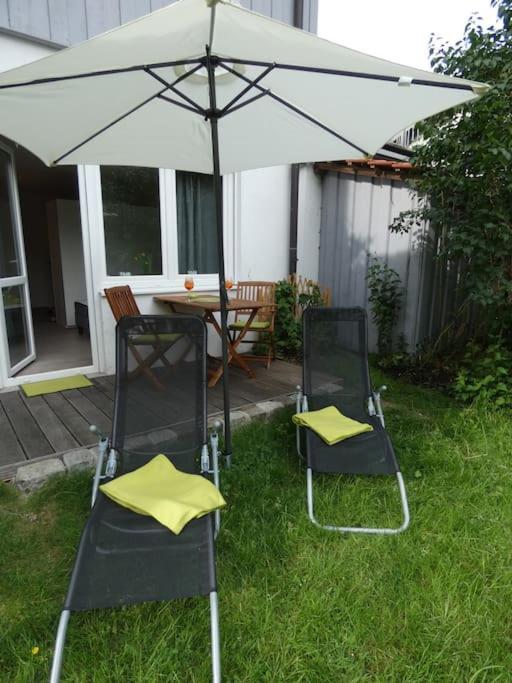 Ruhiges Garten-Studio Chiara Gstadt Laeufers Chiemsee Holiday Home Gstadt am Chiemsee Esterno foto